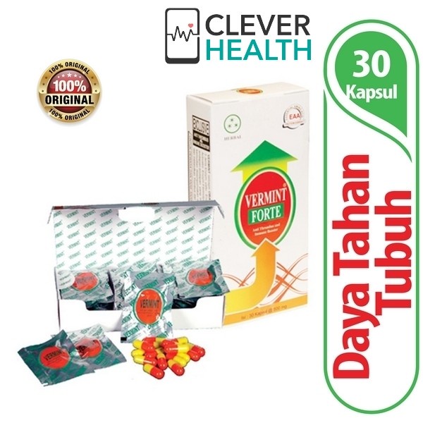 Vermint Forte 30 Kapsul 500Mg
