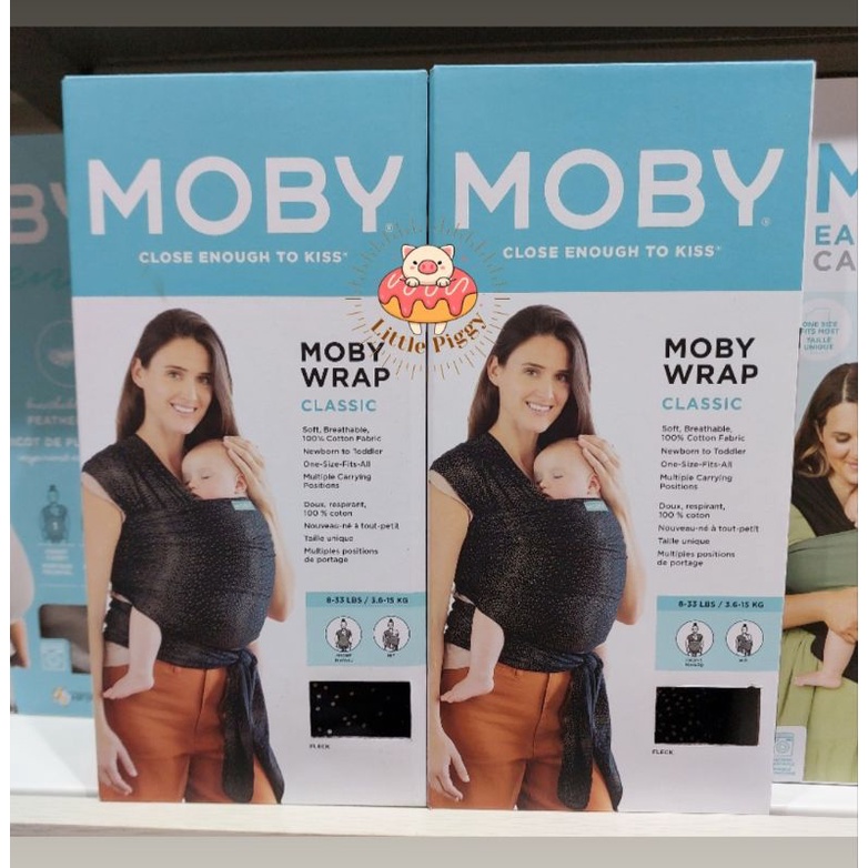 Moby Classic wrap baby carrier gendongan bayi