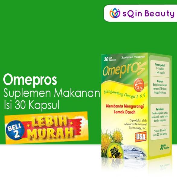 Omepros Isi 30 Softcapsul / Suplemen / Kolesterol