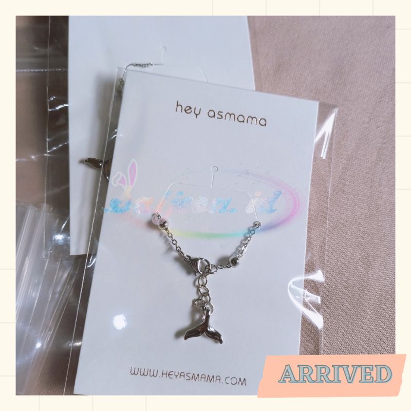 (Ready Stock) Asmama Suga / Yoongi Whale Bracelet