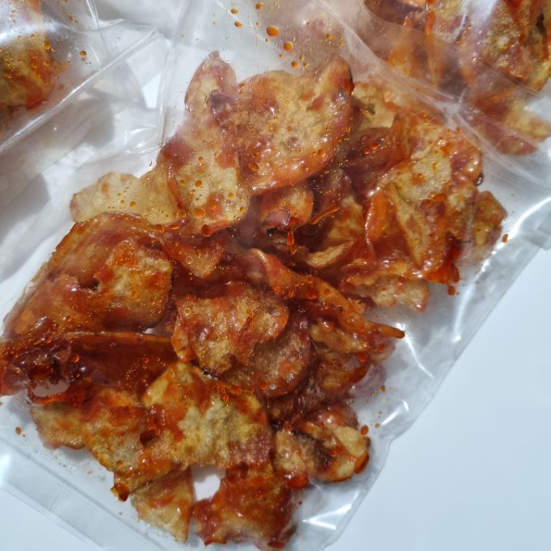 

keripik kentang sambal dan emping sambal