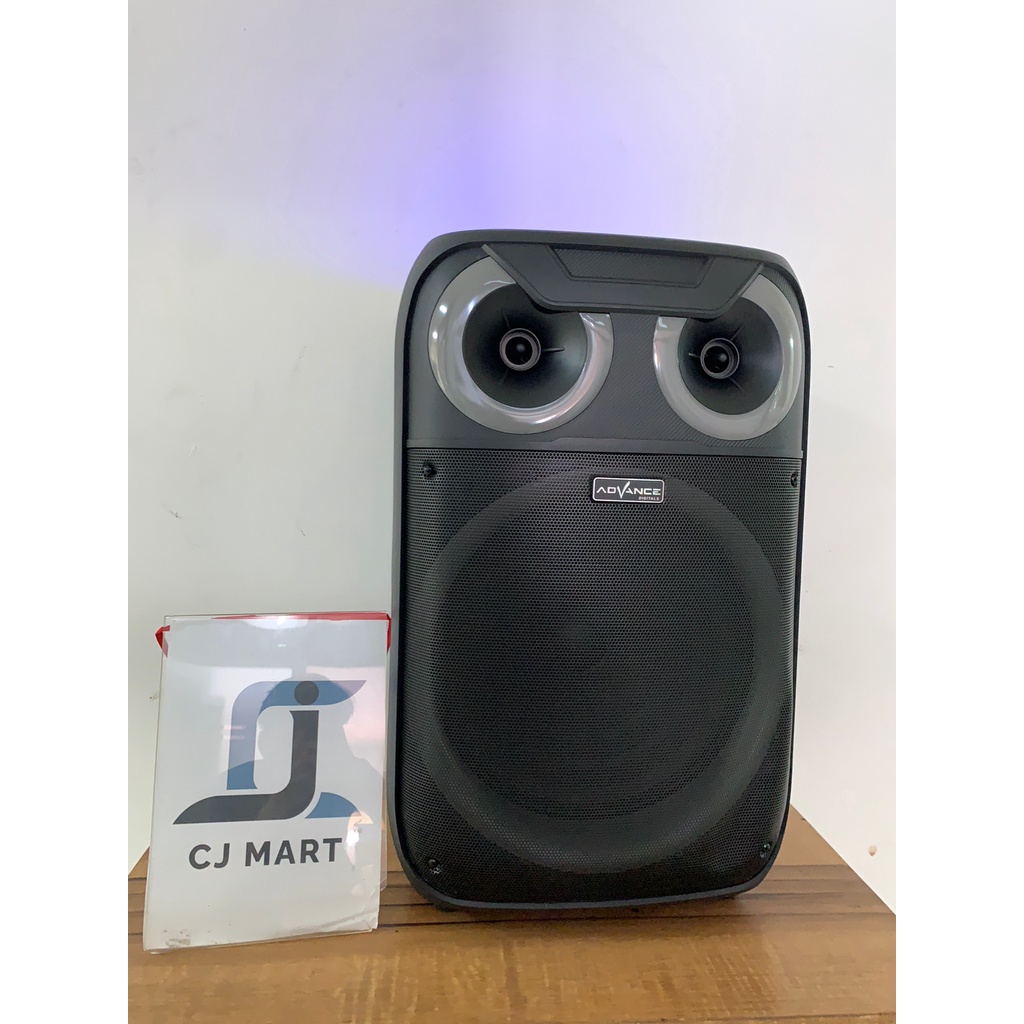 Advance K1512H Speaker Meeting Bluetooth 15 Inch Free 2 mic wireless