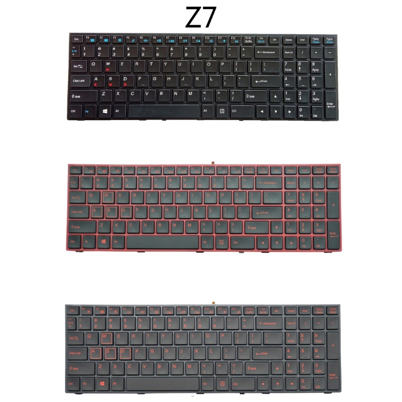 Zzz Keyboard Bahasa Inggris Laptop Untuk Hasee Z7 Z7-i78172D2 Z7 SL7S3 Z7 178172R 178172Sepatu S2 Z7