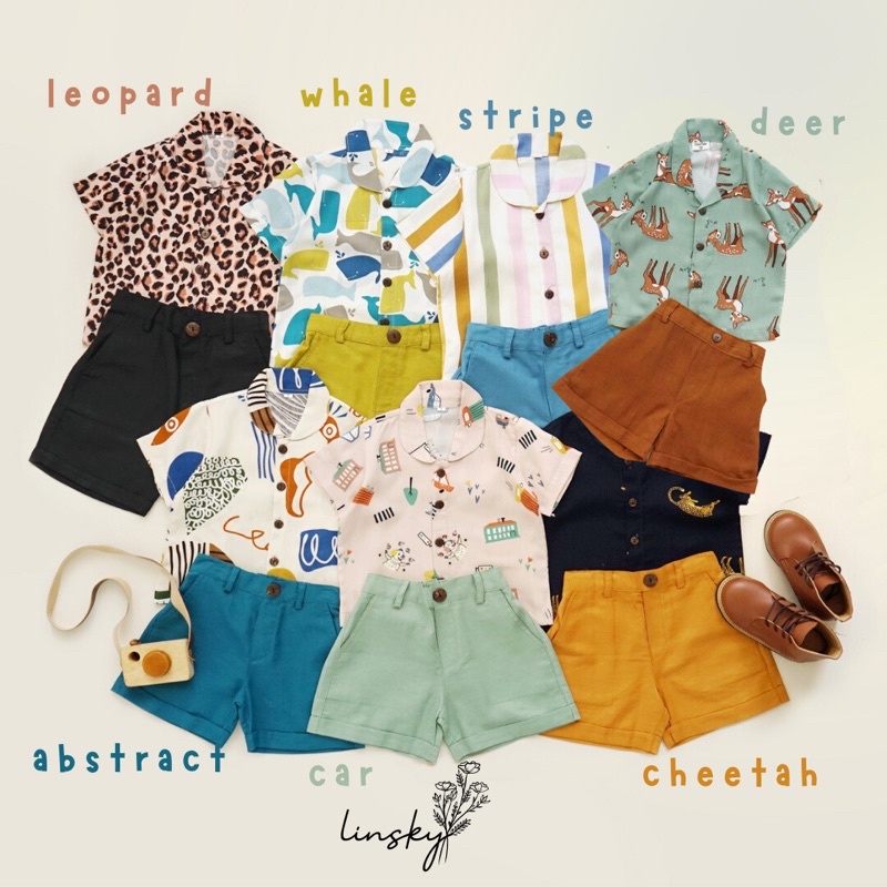 LINSKY BABY - Gala Set Setelan Anak Unisex