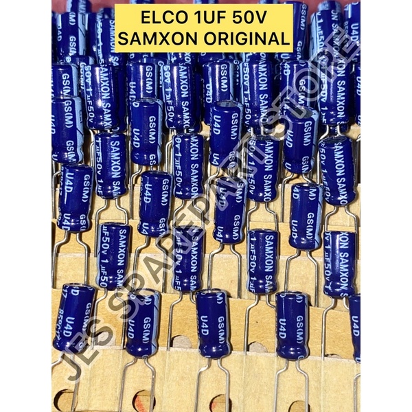 ELCO 1UF 50V ORIGINALL