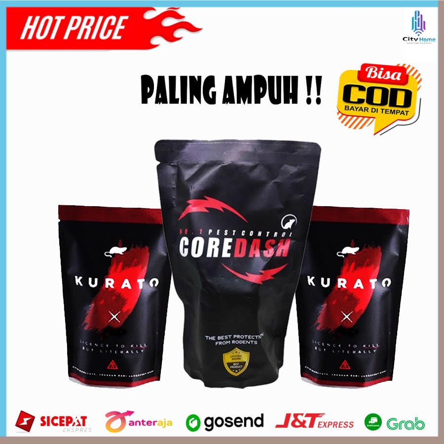 KURATO - COREDASH Racun Tikus Super Ampuh Original