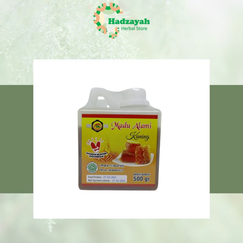 

Hadzayah Herbal Store - Madu Alami Kuning AMK 500 Gram