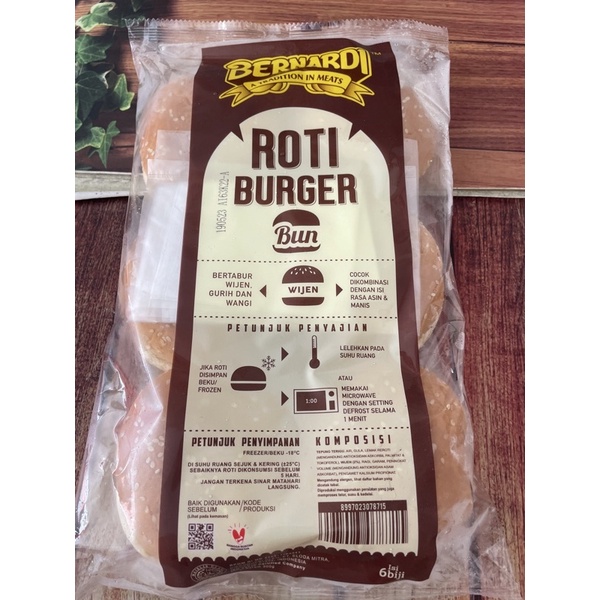 

Roti burger isi 6