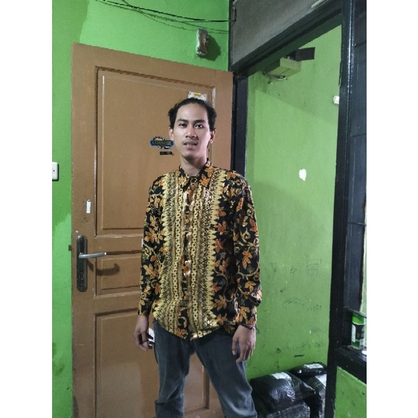 Kemeja Lengan Panjang Batik Kondangan MOTIF PAYA by tokozahra27