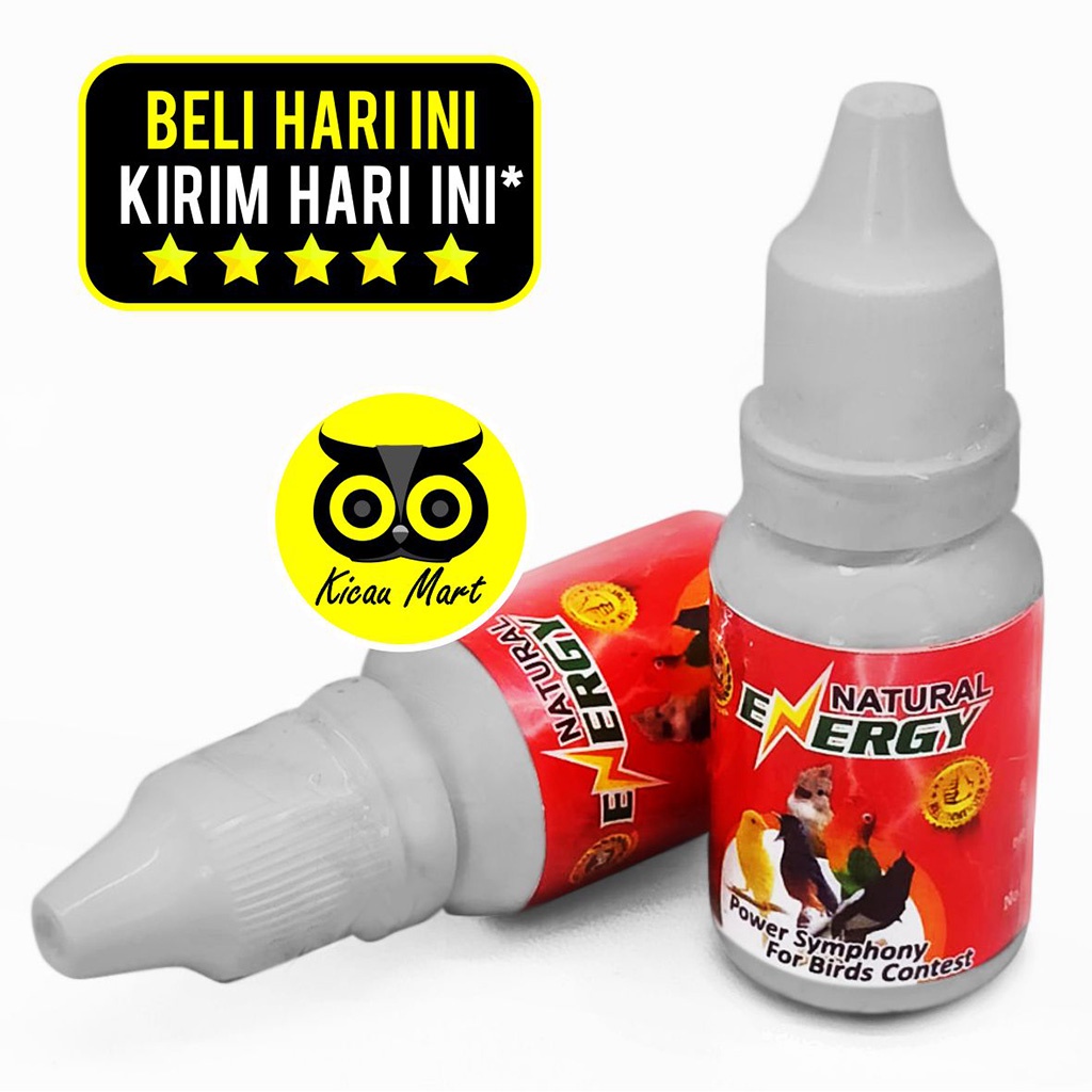 VITAMIN OBAT PENGGACOR BURUNG KENARI LOVEBIRD MURAI KACER NATURAL ENERGY YNP MACET BUNYI VBEFES1