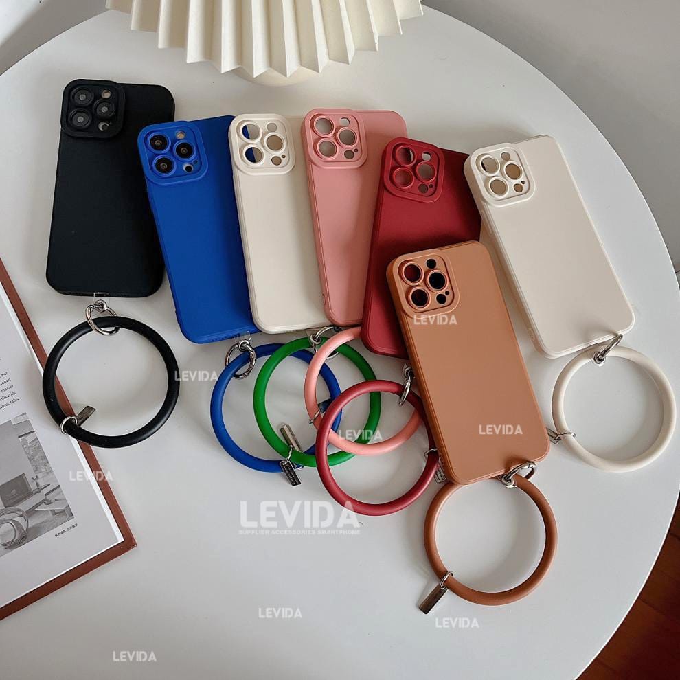 Softcase Procamera Silicon Matte Case Gelang Warna Strap Lanyard Samsung A3 Samsung A3 2016 Samsung 