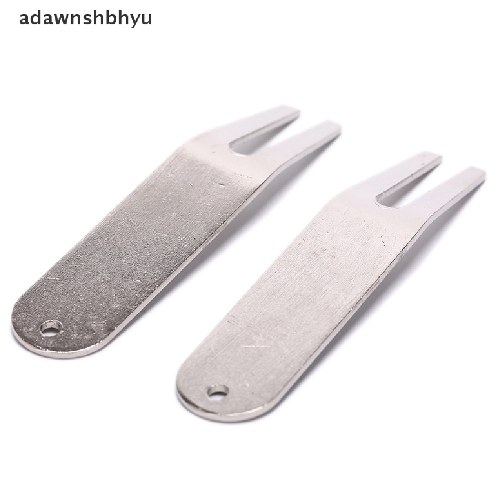 Adawnshbhyu pitch repair divot switchblade Alat Penanda Bola golf mark kit golfer Hijau  Id