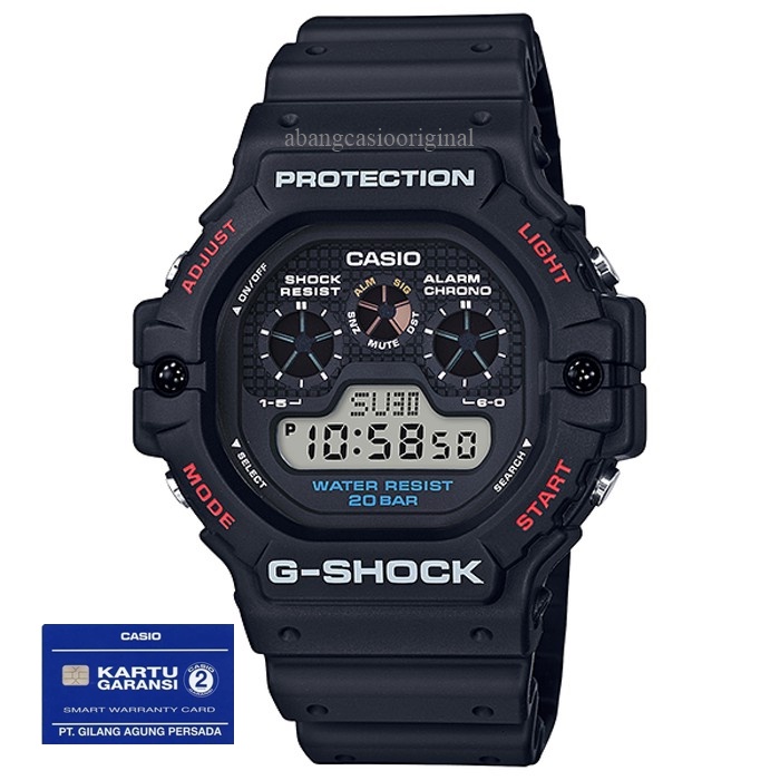 Jam Tangan Casio G-Shock DW-5900-1 DW 5900 Original Resmi
