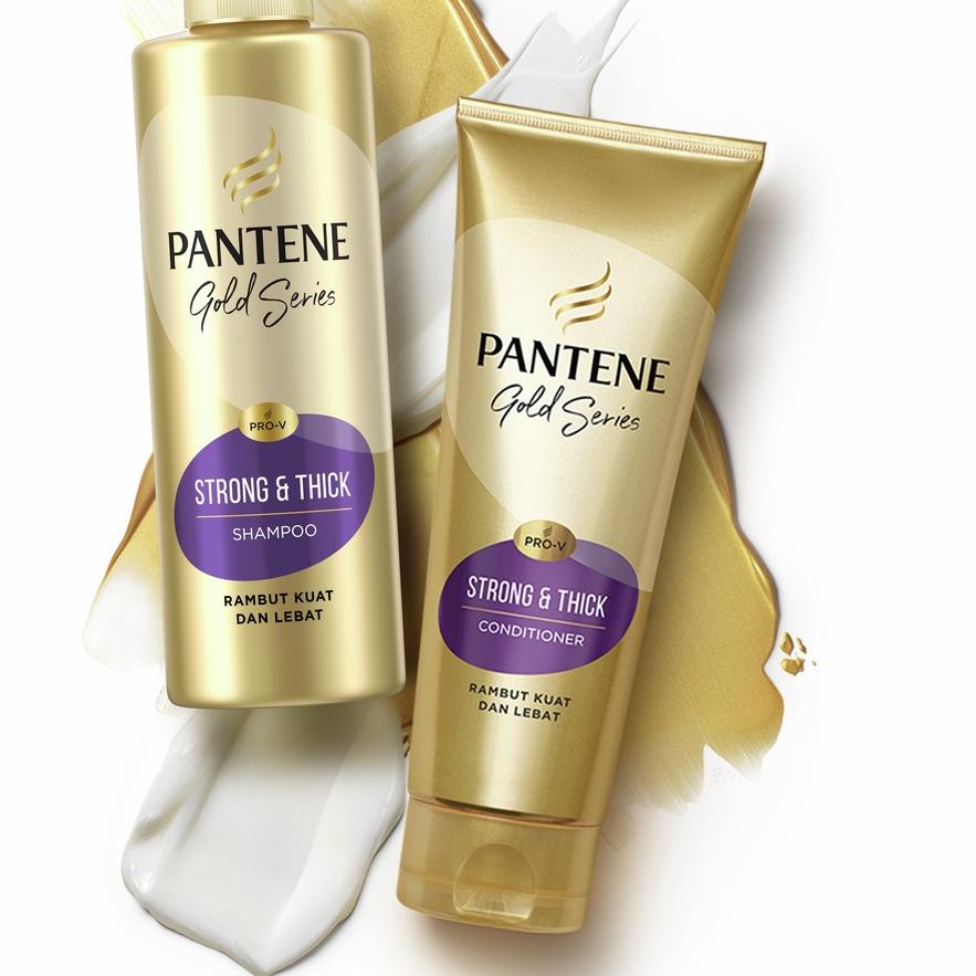 11.11✔️Pantene Pro-V Gold Series Strong & Thick Shampoo 450ml Paket isi 2|KD5