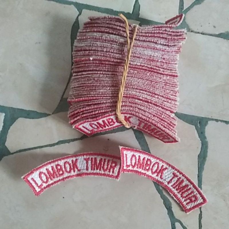 kwarcab lombok timur / Lombok Tengah bordir 100biji