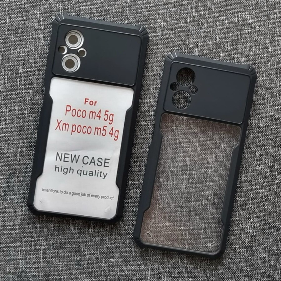 XIAOMI POCOPHONE POCO M5 M5S F1 X3 GT X3 PRO X3 NFC CASE HARDCASE FUZE IPAKY BENING CLEAR PROTECT CAMERA TRANSPARAN CASING PELINDUNG KAMERA