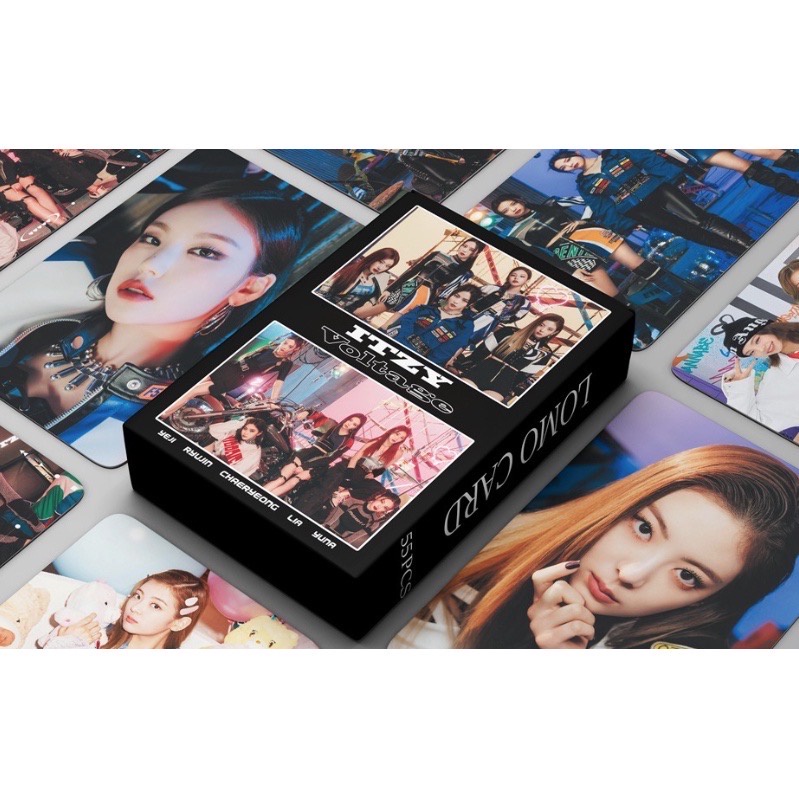 [kstuffind] ITZY VOLTAGE ALBUM PHOTOCARD LOMO CARD PHOTO KARTU FOTO PC MIDZY MURAH 54 PCS 54PCS