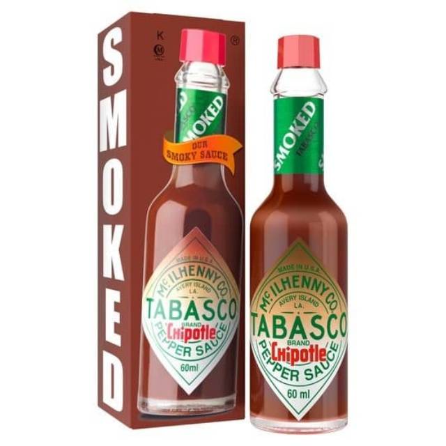 

tabasco chipotle pepper sauce 60ml