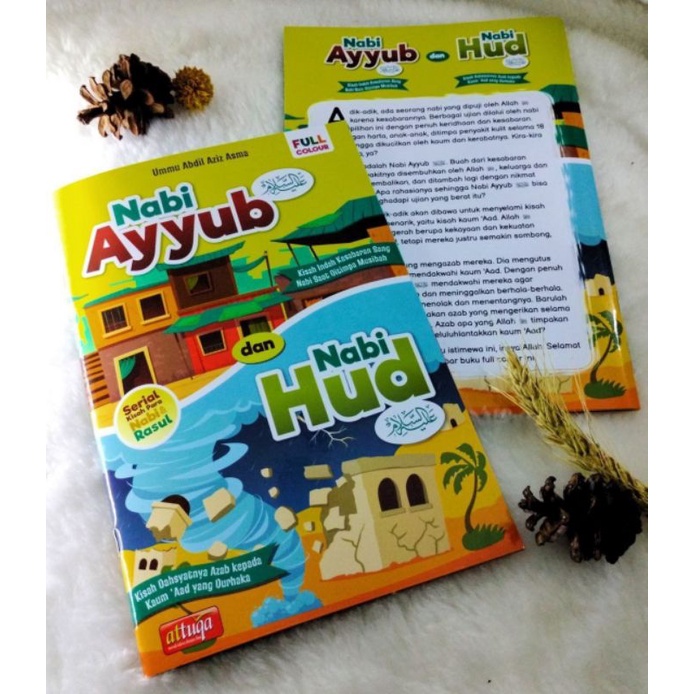 Kisah Nabi Ayyub dan Nabi Hud. Serial Kisah Para Nabi untuk anak-anak