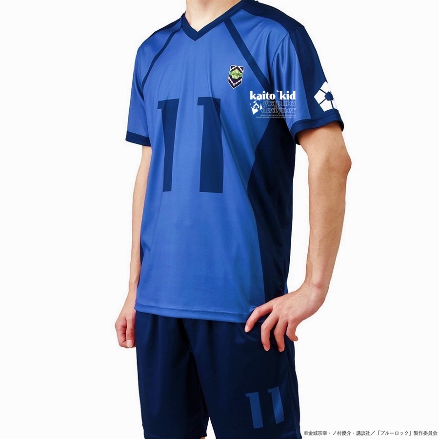 Jersey BLUE LOCK Cosplay Anime Manga bisa custom nomor bebas