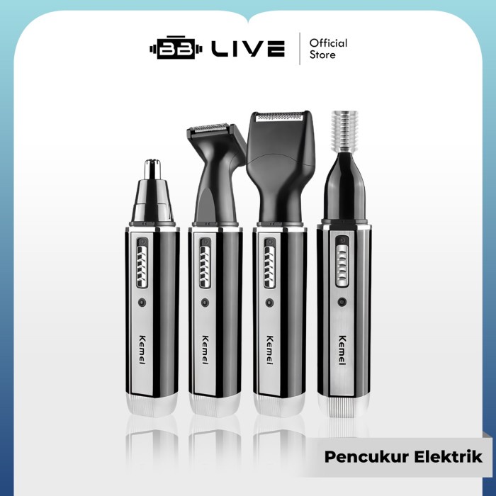 BBLIVE ALAT CUKUR KEMEI 4 IN 1 / CUKURAN RAMBUT JENGGOT BULU PR-2006