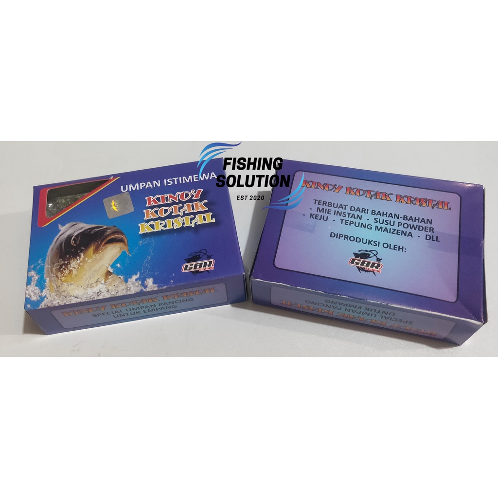 Umpan Pancing Istimewa Kinoy Kotak Kristal (Dus Biru) GBR Product