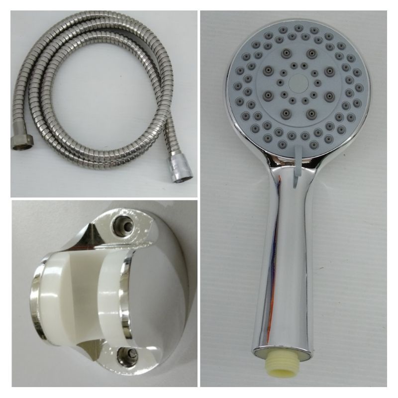 PAKET HEMAT HAND SHOWER+BRACKET+SELANG 150CM