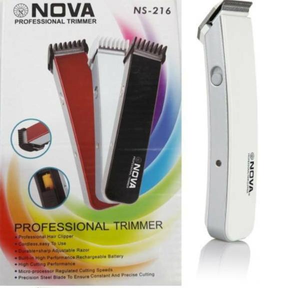 Terlengkap dan termurah➱ Alat Cukur Rambut Elektrik Nova NU89↦