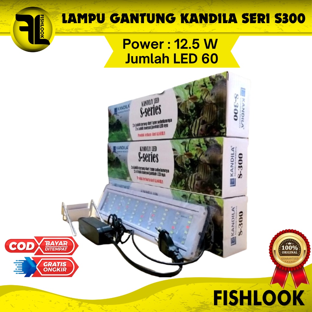 Kandila S300 S300RGB S-300 RGB Lampu Aquascape LED Aquarium Gantung