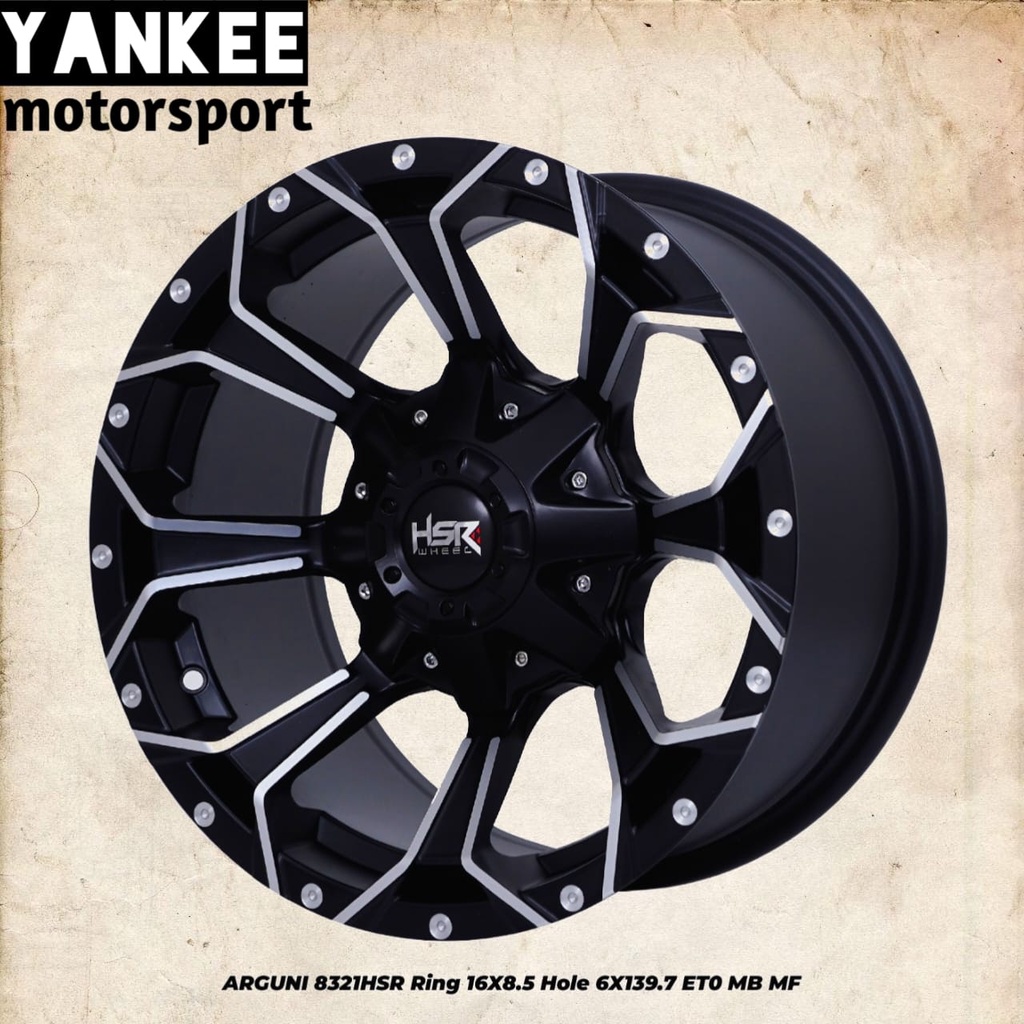 Velg Mobil Ring 16 Fortuner, Pajero, Hilux, Triton, Strada, Panther New dll