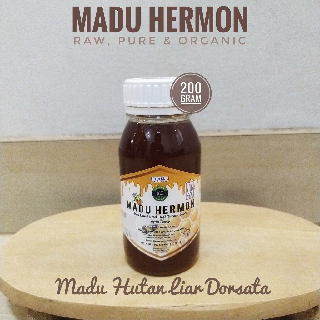 

Madu Hermon-Madu Hutan Liar Dorsata 200 gr
