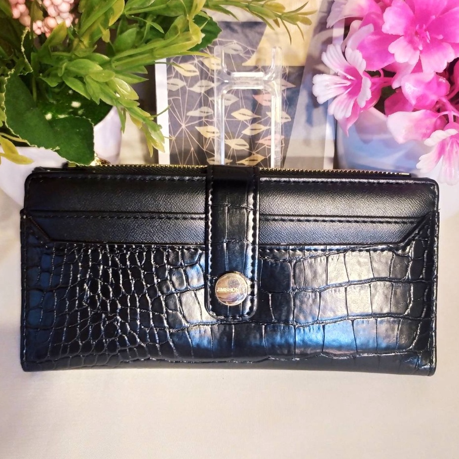 Dompet Jims Honey Lipat Panjang card holder Wanita Import Korea Premium Nicole Wallet Jimshoney