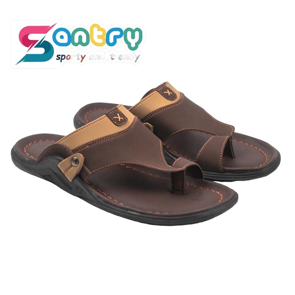 Sandal Kulit pria Santry S 05 import