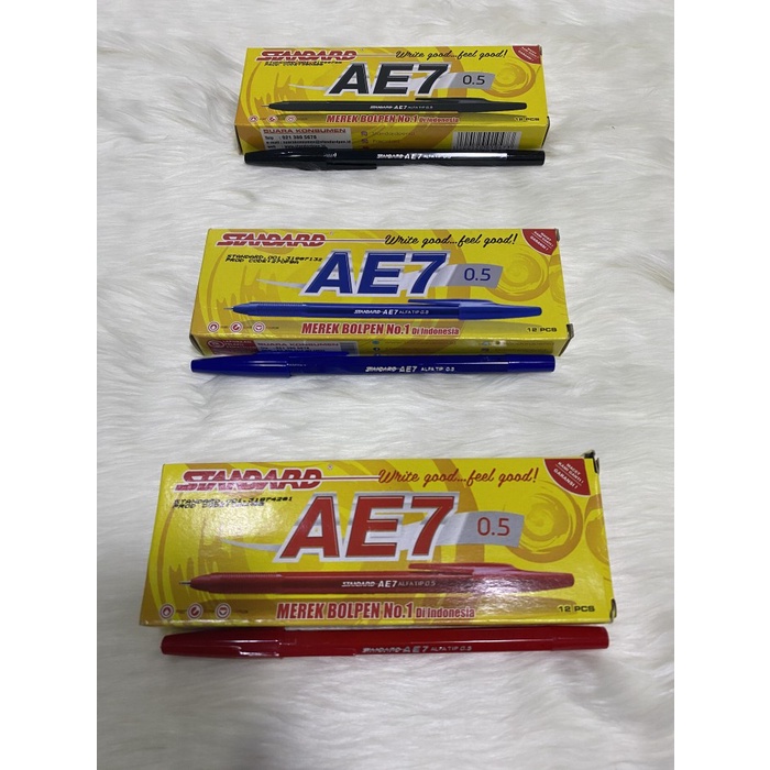 

Pen Standart Ae7 Pulpen