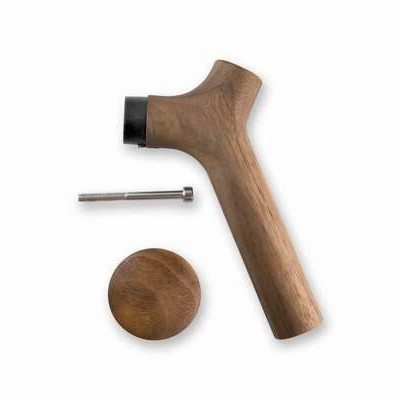 {MainanStore} Stagg EKG wooden handle and lid pull kit - solid walnut Diskon