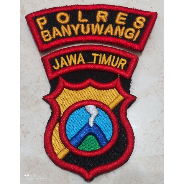 Atribut senkom Bordir Timbul