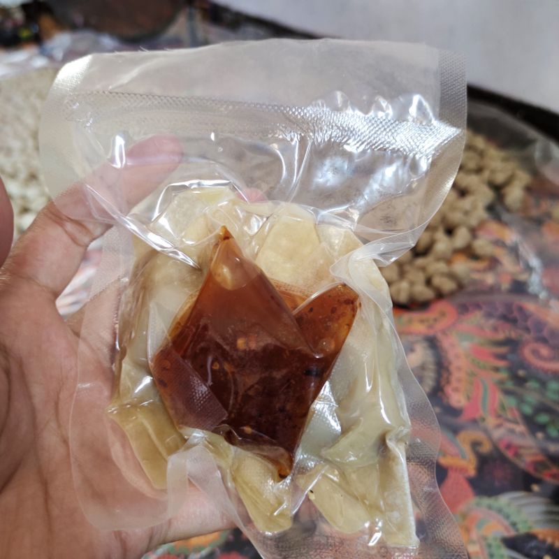 

11 bungkus pangsit mini isi 5biji