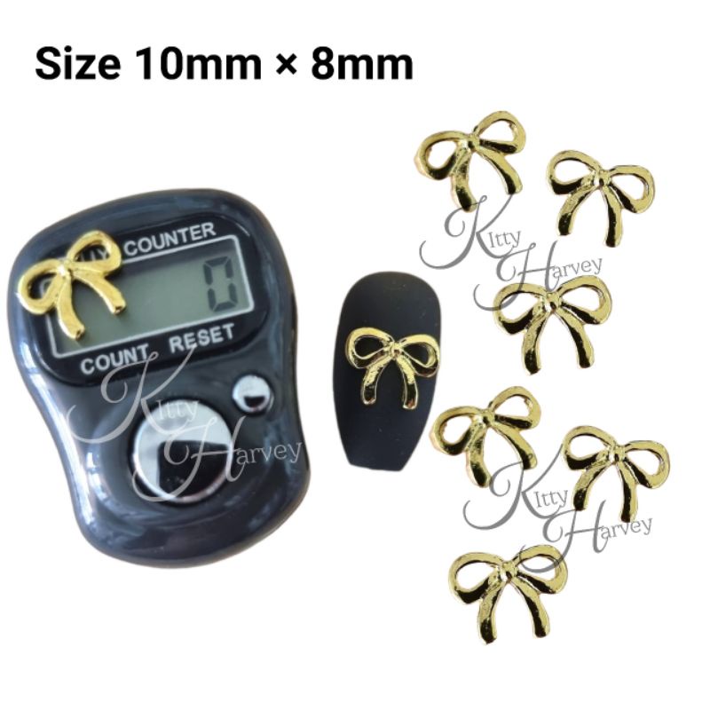 Charm Nail Flawless Bow