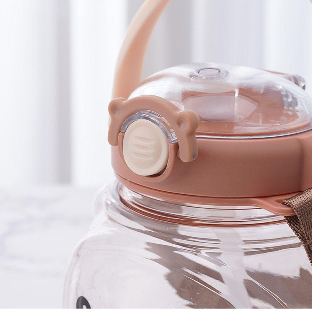 Wonder 1000ml Botol Air Minum Lucu Portable Backpack Kettle Kapasitas Besar