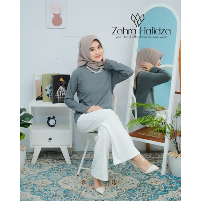 inner rajut khalisa | baju daleman turtlneck soft knit |manset lengan panjang