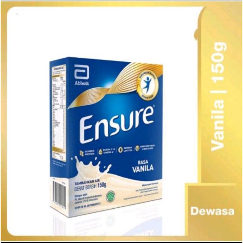 

Susu Ensure Box 150 gr Vanila
