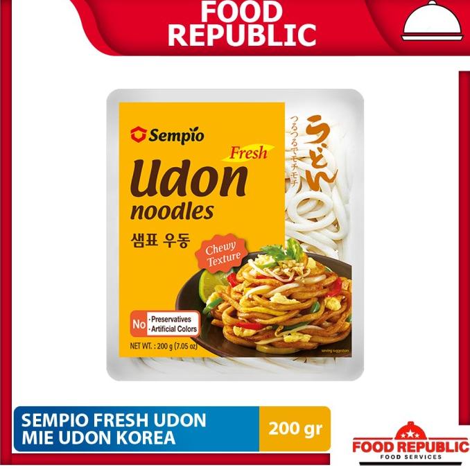 

Sempio Fresh Udon Noodle / Mie Tebal / Mie Udon Instant 200 GR Korea