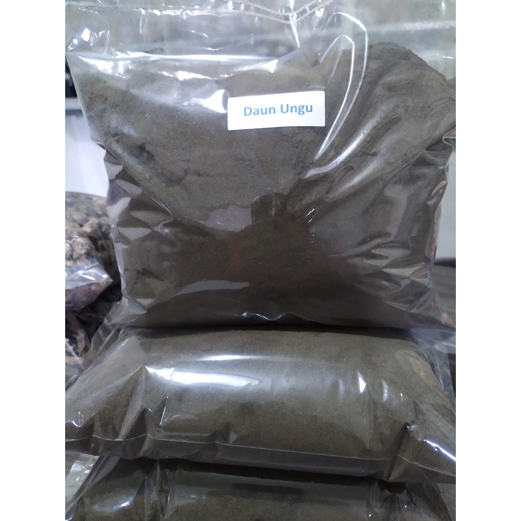 

Serbuk Daun Ungu / Bubuk Wungu / Handeuleum Murni Asli 100%