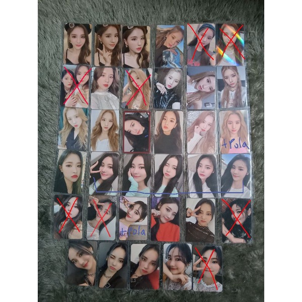 LOONA PHOTOCARD PC Heejin Jinsoul Hyejoo Olivia Hye