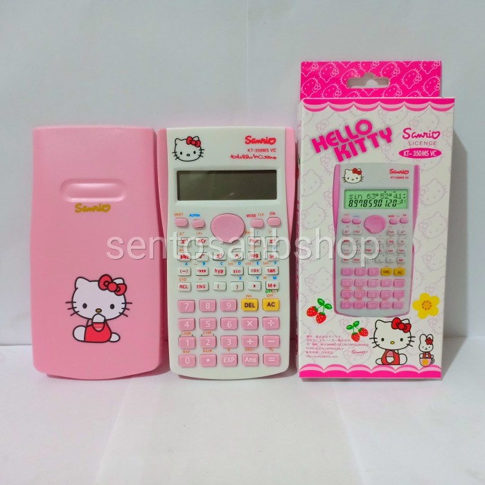 

TERJAMIN kalkulator scientific HELLO KITTY KT 350MS