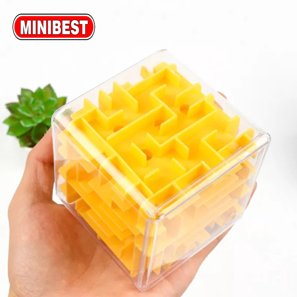 [MB] Mainan Labirin Puzzle Maze Box Kotak 3D Cube