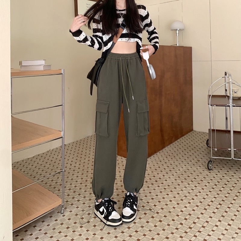 JOGGER PANTS CELANA PANJANG  WANITA MX620