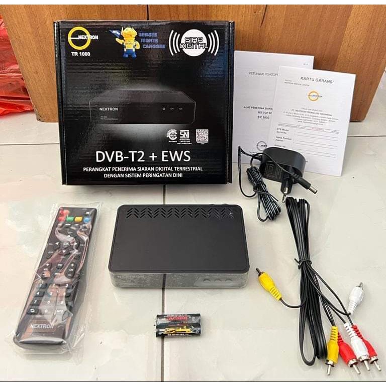 STB SET TOP BOX TV DIGITAL DVB T2 NEXTRON TR1000