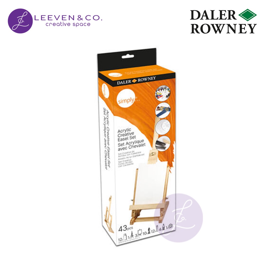 

SIMPLY ACRYLIC CREATIVE EASEL SET