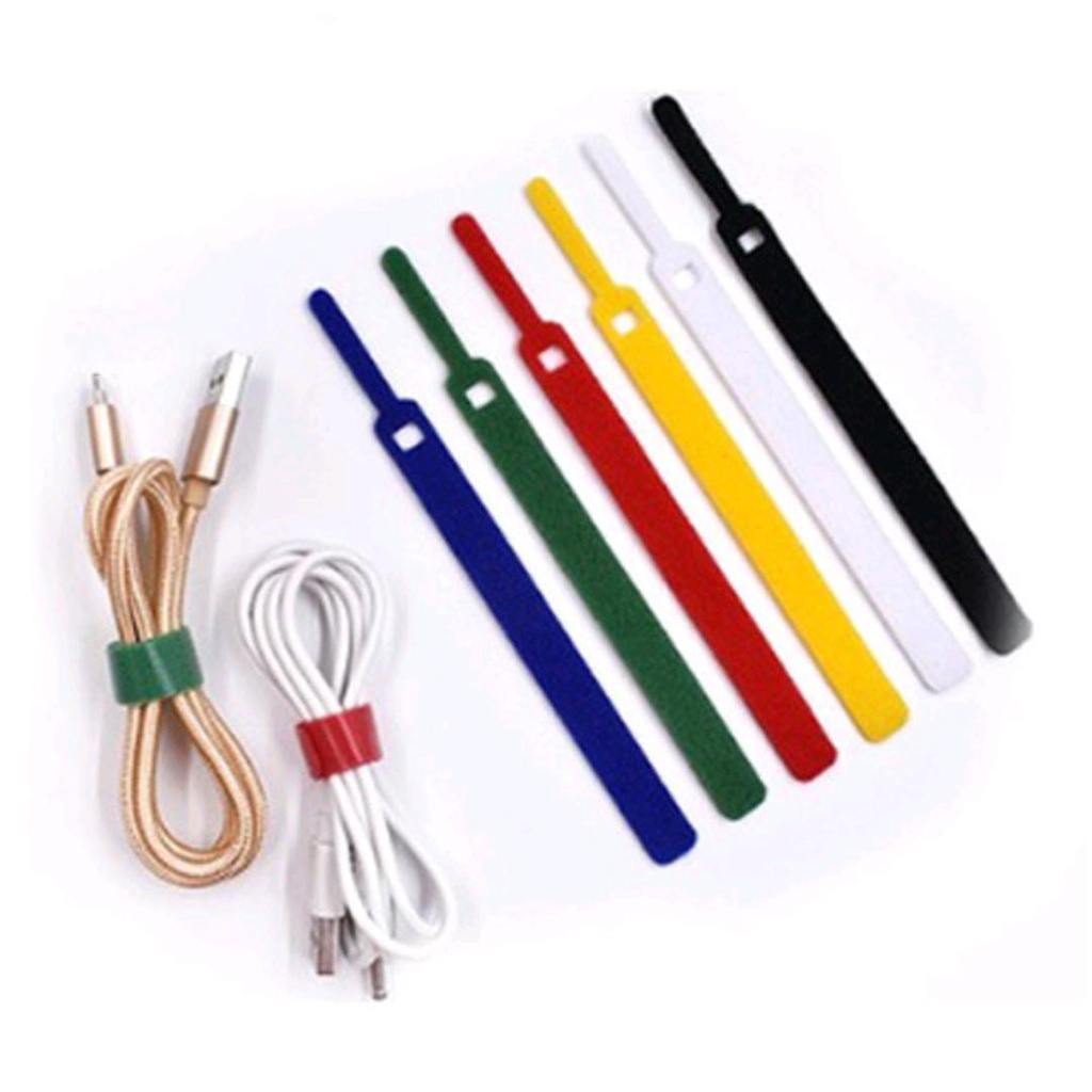 Pengikat Kabel Strap 13CM - Headset / Kabel Cas Tali Pengikat Kabel